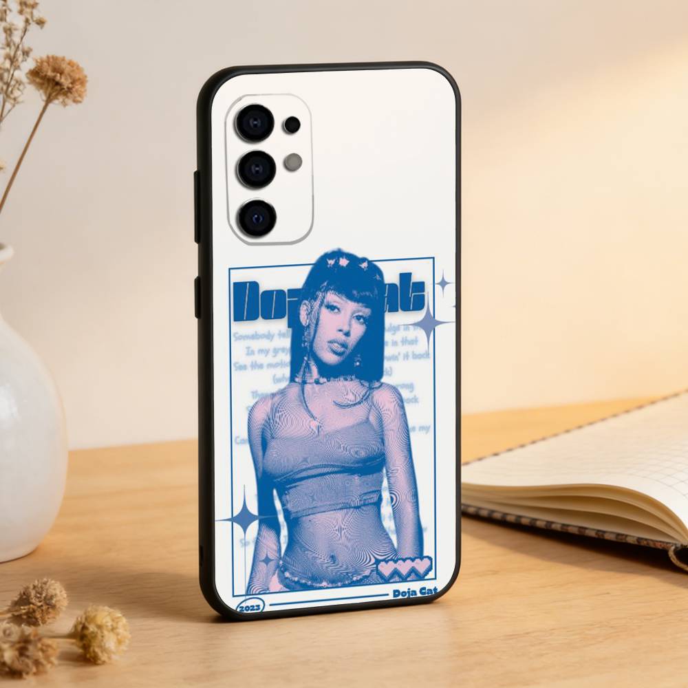 Doja Cat Singer Phone Case For Samsung S25,S24,S21,S22,S23,S30,Ultra,S20,Plus,Fe,Soft Silicone Black Cover