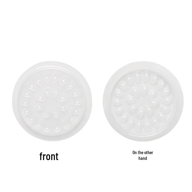 Flower-Shaped Eyelash Extension Glue Drip Palettes - 100 Pack