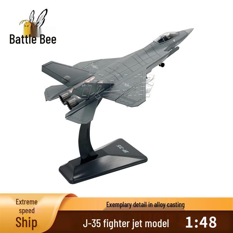 1:48 J-35 Fighter Jet Model