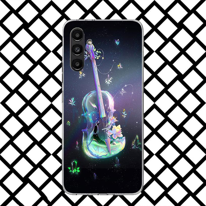 

Music Violin Phone Case for Samsung Galaxy A17 A37 A57 A16 A26 A36 A56 A15 A25 A35 A55 A14 A24 A34 A54 A13 A23 A33 A53 Galaxy A1 Samsung A04S