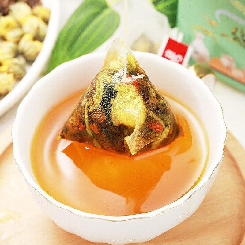 Chrysanthemum Cassia Seed Tea Triangle Bag, Herbal Tea Bag To Make Tea