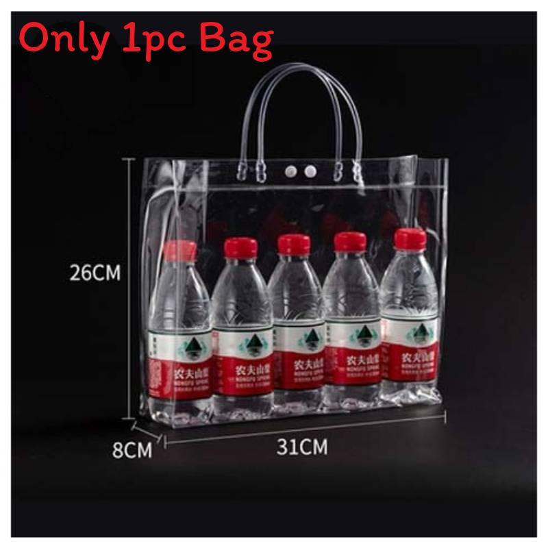 Transparent Pvc Gift Bag For Retail Packaging And Small Gifts