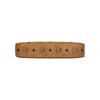 MCM Aren Visetos Two-In-One Logo Embossed Detachable Chain Zipper Crossbody Shoulder Bag Small Women bags Cognac Brandy MWHFSTA03CO001
