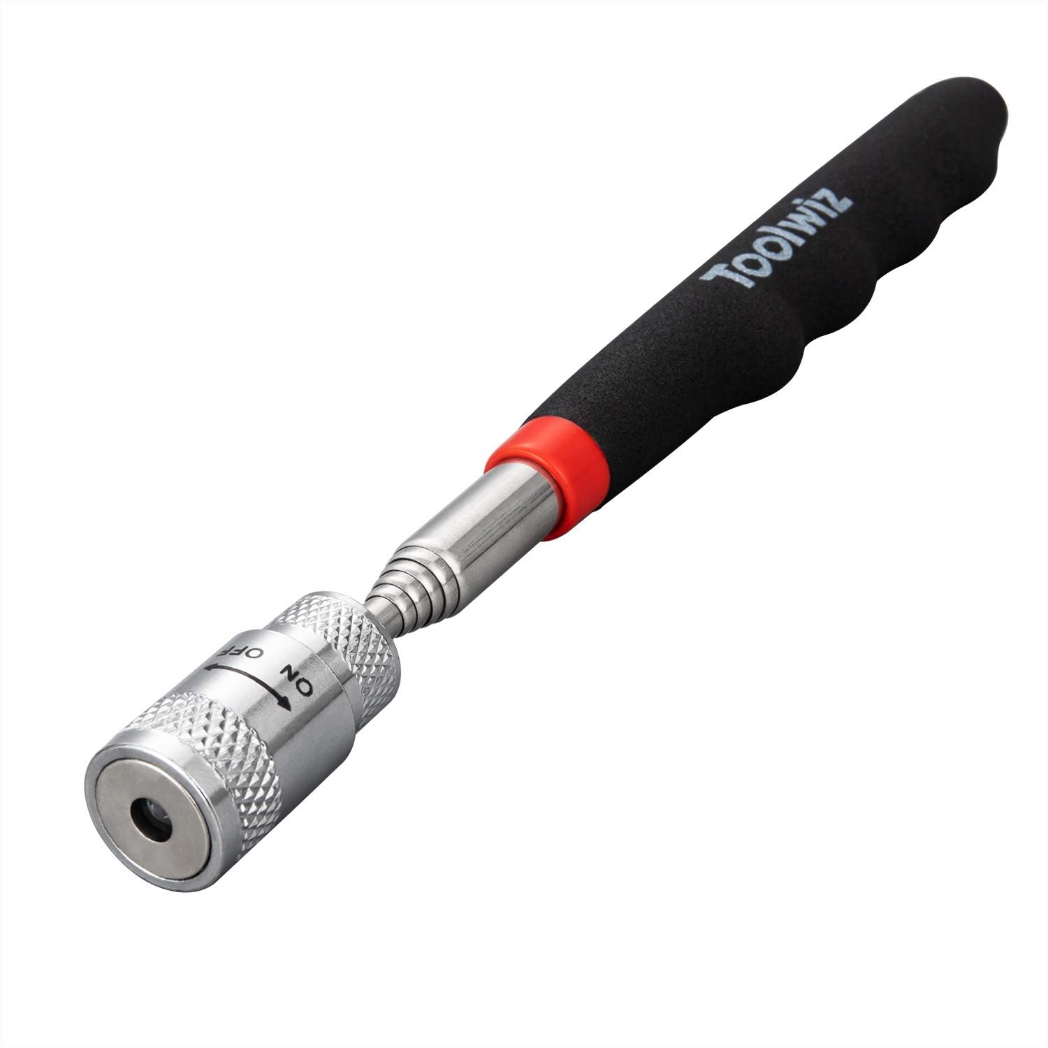 

Toolwiz Magnetic Pickup Handheld Magnet Suction Extendable up to Super Strong Magnetic Stick with Magnetic Bar MPT-36 Antenna-Type Tool, Catcher,