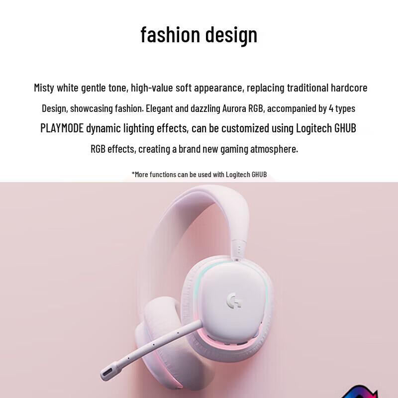 Logitech G735 Aurora Wireless Gaming Headset