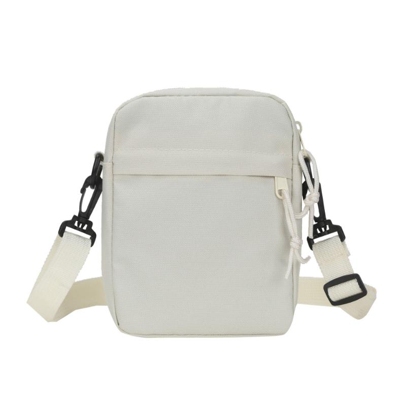 Canvas Women's Crossbody Bag Trend Shoulder Handbag Korean Solid Color Student Phone Bag Simple Shopper Bags Purse