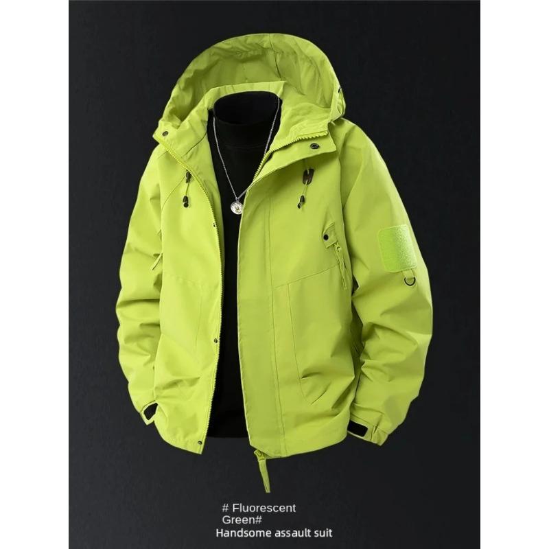 2025 Autumn New Stormtrooper Windproof Waterproof Jacket Man Spring Outdoor Hiking Jackets Men's Women's Cargo Jacket Work Coat