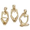 Nordic Mini Abstract Thinker Resin Home Decor Ornaments