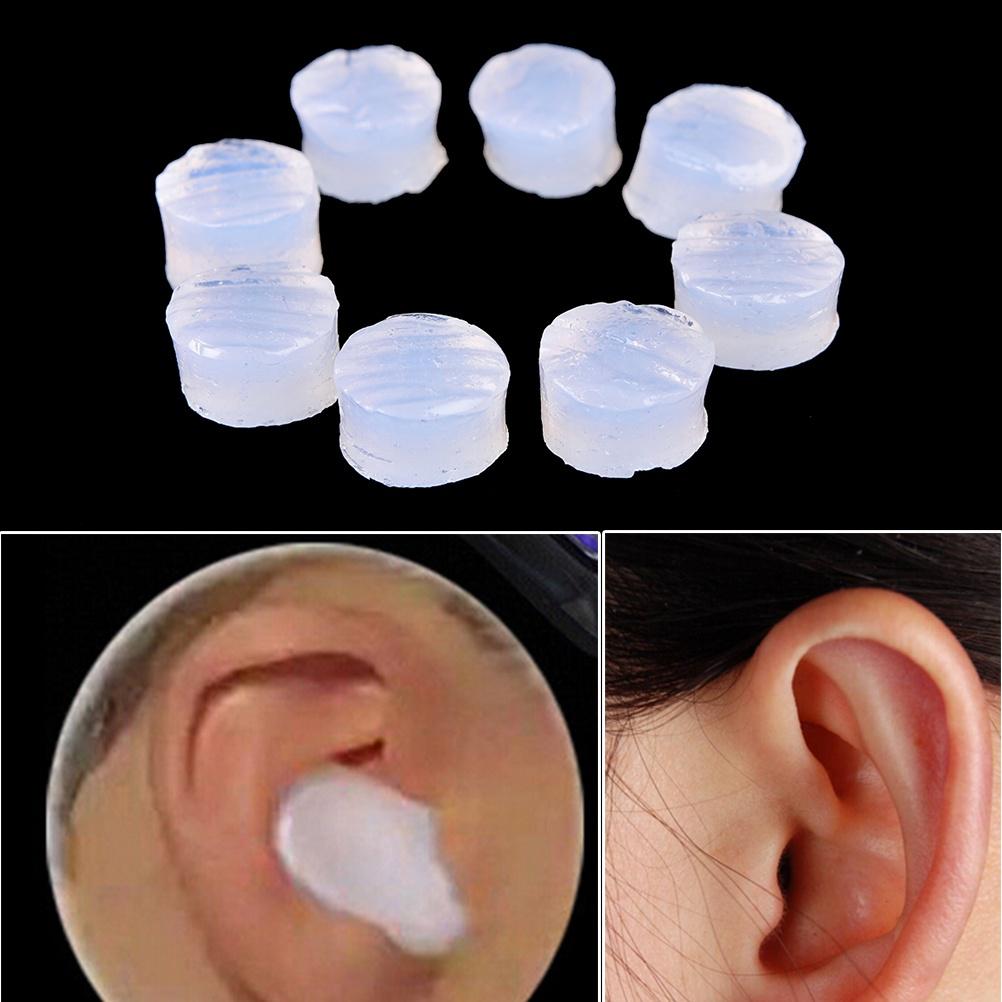 6Pcs Silicone Ear Plugs Sleep Anti-Noise Snoring Earplugs Noise Cancelling for Sleeping Noise Reduction Protect Hearing Travel