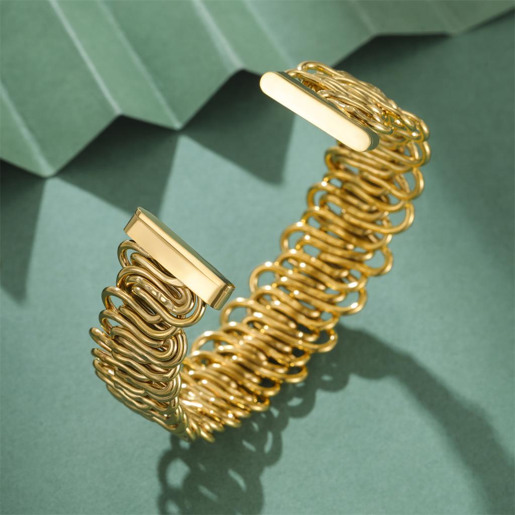  Elegant Flower Starfish Shell Bracelets for Women Summer Aesthetic Open Wide Bangle Party Wedding Jewelry Waterproof