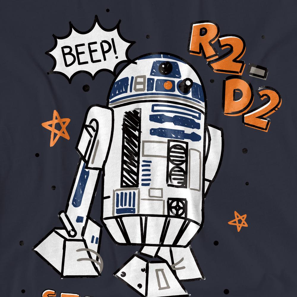 Star Wars Womens/Ladies R2-D2 Marker T-Shirt