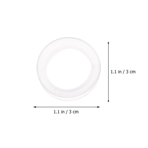 Beaupretty 8-Piece Silicone Finger Rings for Hair Cutting Scissors, Finger Protector Rings, Hair Styling Accessories, Flexible Scissor Ring Covers for