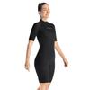 Costum de neopren scurt cu mânecă scurtă de 3 mm pentru femei, pentru snorkeling, surfing, scufundări, înot de iarnă, protecție termică