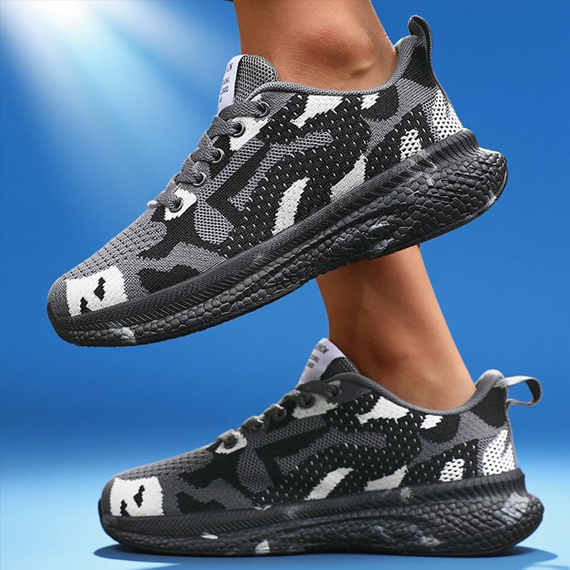 Men's Shoes Camouflage Sports Shoe Breathable Anti Slip Outdoor Hiking Shoes Green Summer 2025 Designer Shoes Train Elegant