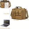 Taktická brašna, 15palcová pánská taška přes rameno Vojenská brašna pro muže Vojenská taška na notebook Taška přes rameno