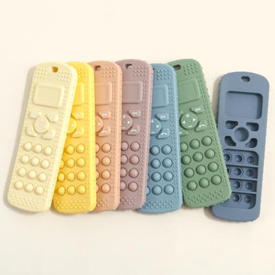 Mutter Kinder 1 Stück BPA-frei Silikon Baby Spielzeug TV-Fernbedienung Form Beißspielzeug Neugeborenes Nagetier Kauspielzeug Baby Zubehör