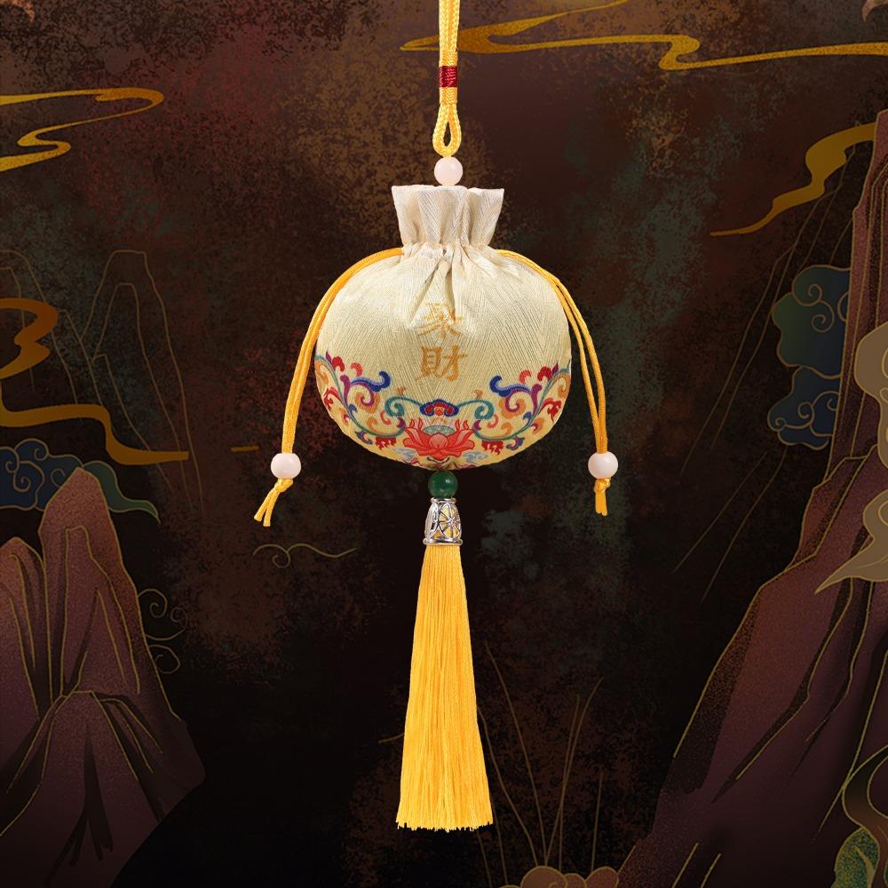 Brocade Chinese Style Blessing Pouch Lucky Drawstring Empty Bag  Hanfu Accessory