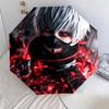 1 Stück Automatischer Faltregenschirm - Anime-Figuren Muster, Tragbares & Faltbares Design mit 8 Speichen, Weihnachts-Geburtstagsgeschenke