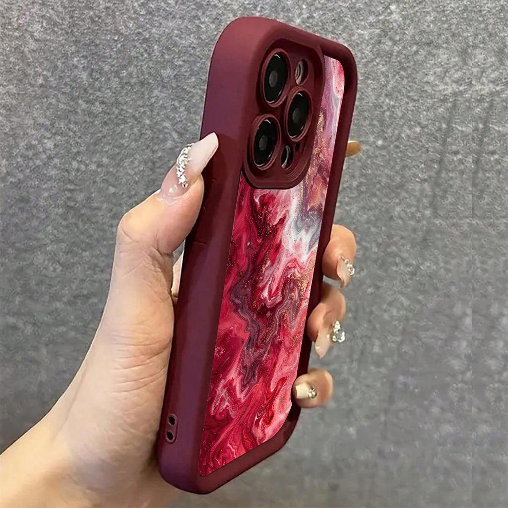 Red River Sky Eye Black Groove iPhone15/16/17 Case