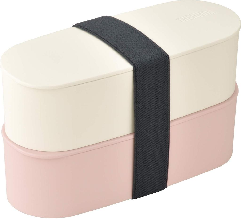 Thermos 2-tier Fresh Lunch Box, 600ml, Light Pink, DJT-600W LP