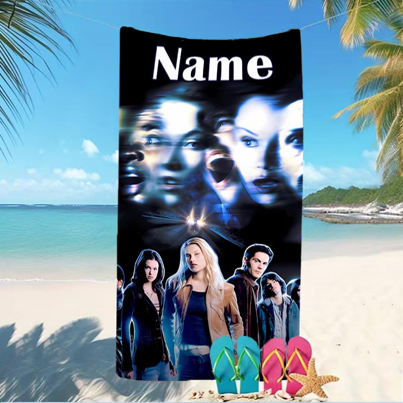Customizable Personalized Beach Towels Final Destination Themed designs.Suitable for the Beach, Yoga, Sports;ideal As Beach Accessories