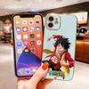 Colorful Printing Patterns Square Edge Pattern Casing Plated Phone Shell Luxury Plating Soft Phone Case for iPhone Motorola Moto OnePlus Samsung