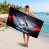 FC Köln Custom Beach Towel, Personalized Name Text Print, Football Logo Soft Quick‑Dry Towel Holiday Gift