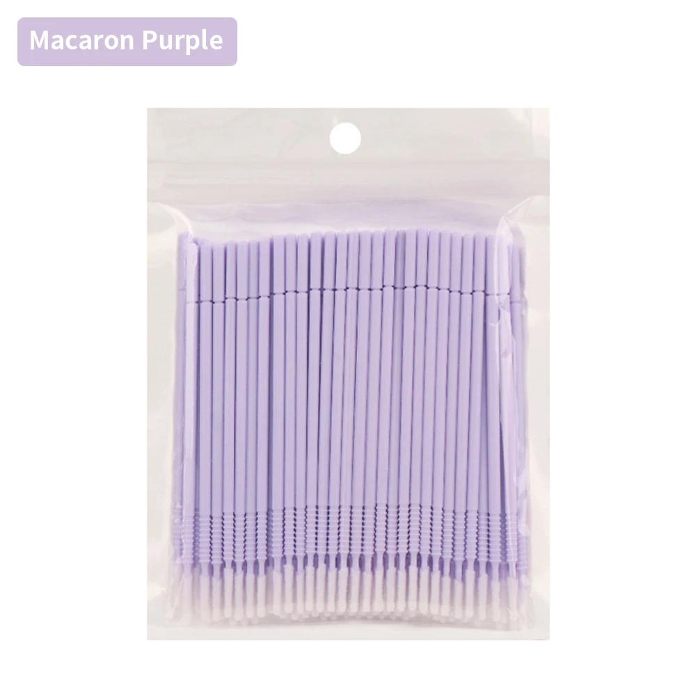 Microbrush Eyelash Makeup Brush Eyelash Extension Accessories Lash Supplies Microbrush for Eyelashes Disposable Eyelash Brushes