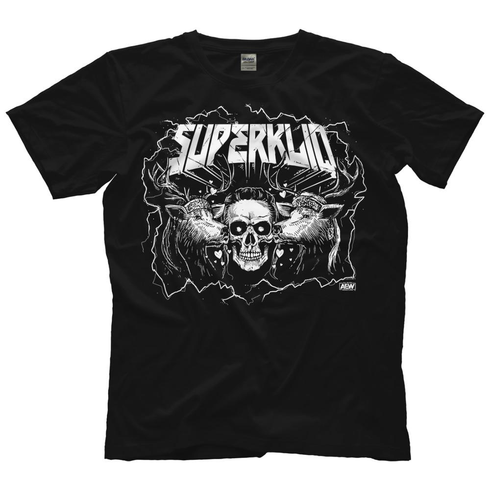 Superkliq  Kiss of Death AEW Official TShirt Unisex T-Shirt XXXL
