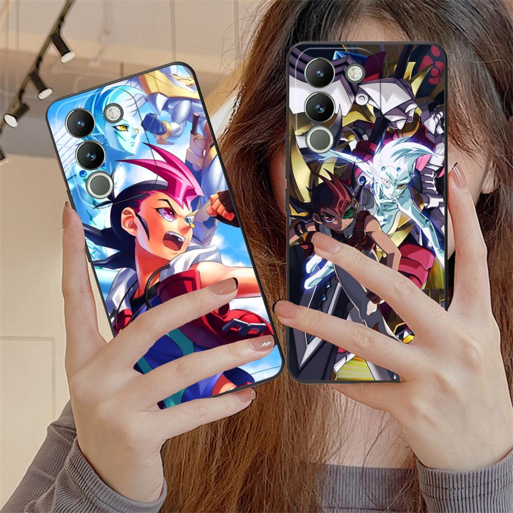 Yugioh Yuma Tsukumo Mobile Phone Case for VIVO Y77 76 75 74 73 72 58 56 55 51 50 38 36 Y19 Y18 Y03 Y01 5G Printing Cover