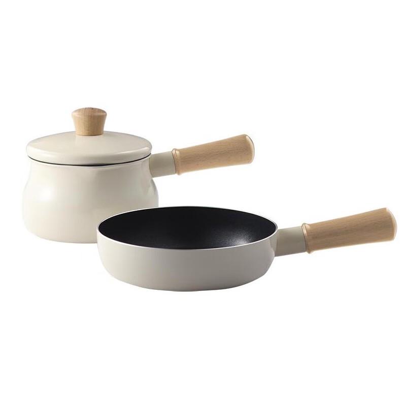 Deboli Siyue Series Anti-bacterial Non-stick 2-Piece Cookware Set