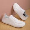 Men'S Shoes Summer Large Size Wide Head Barefoot Shoes Low Top Board Shoes Student Casual Shoes Flat Lace-Up Single Shoes