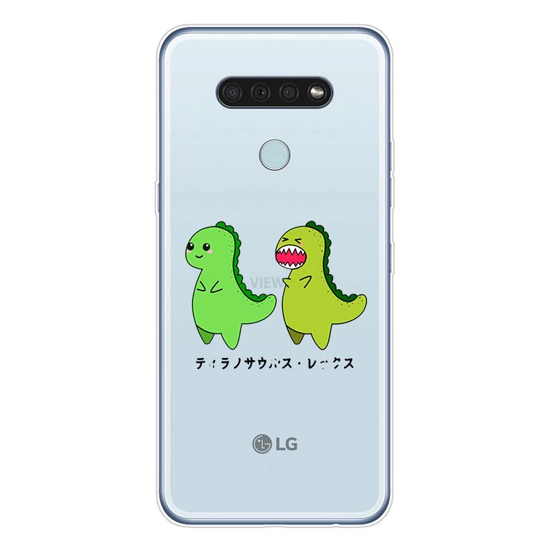 Nette Dinosaurier Für LG K92 K52 K62 K22 K71 K61 K51S K41S G8 G8S G8X V35 V50 V40 V50S V60 q60 Telefon Fall