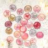 25Pcs Wax Seal Collection Theme Stickers Vintage Sealing Pattern Decor Stickers For DIY Scrapbook Journal Album Craft Supplies