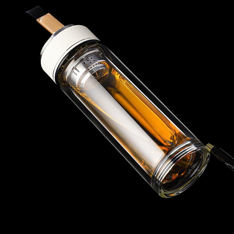 Changqi Double Wall Glass Tea Cup