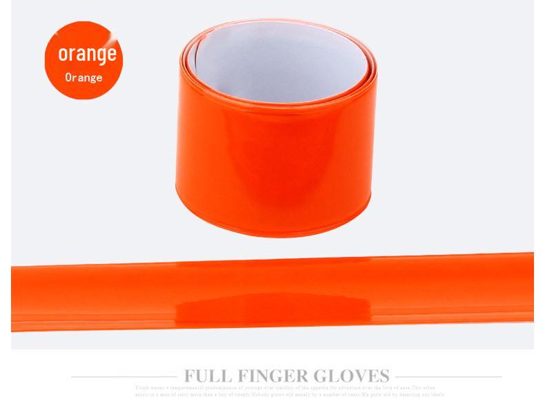 

Multi-Color Reflective Cycling Leg Bands - Mountain Bike Snap Cuff Strips 40*3 cm