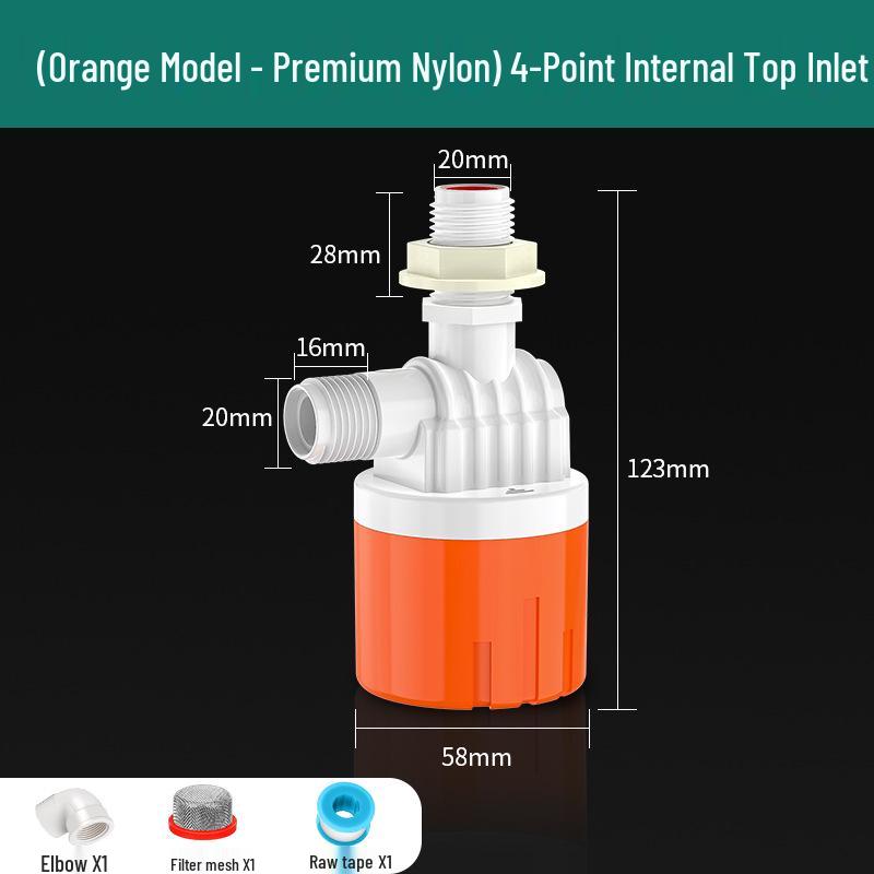 Automatischer Schwimmerventilschalter für Wasserspeicher mit großem Durchfluss - Selbststopp-Wasserstandregler