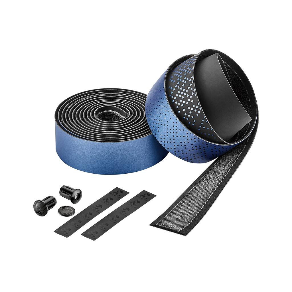 CICLOVATION Leather Touch SHINNING METALLIC Bar Tape [Sapphire Blue]