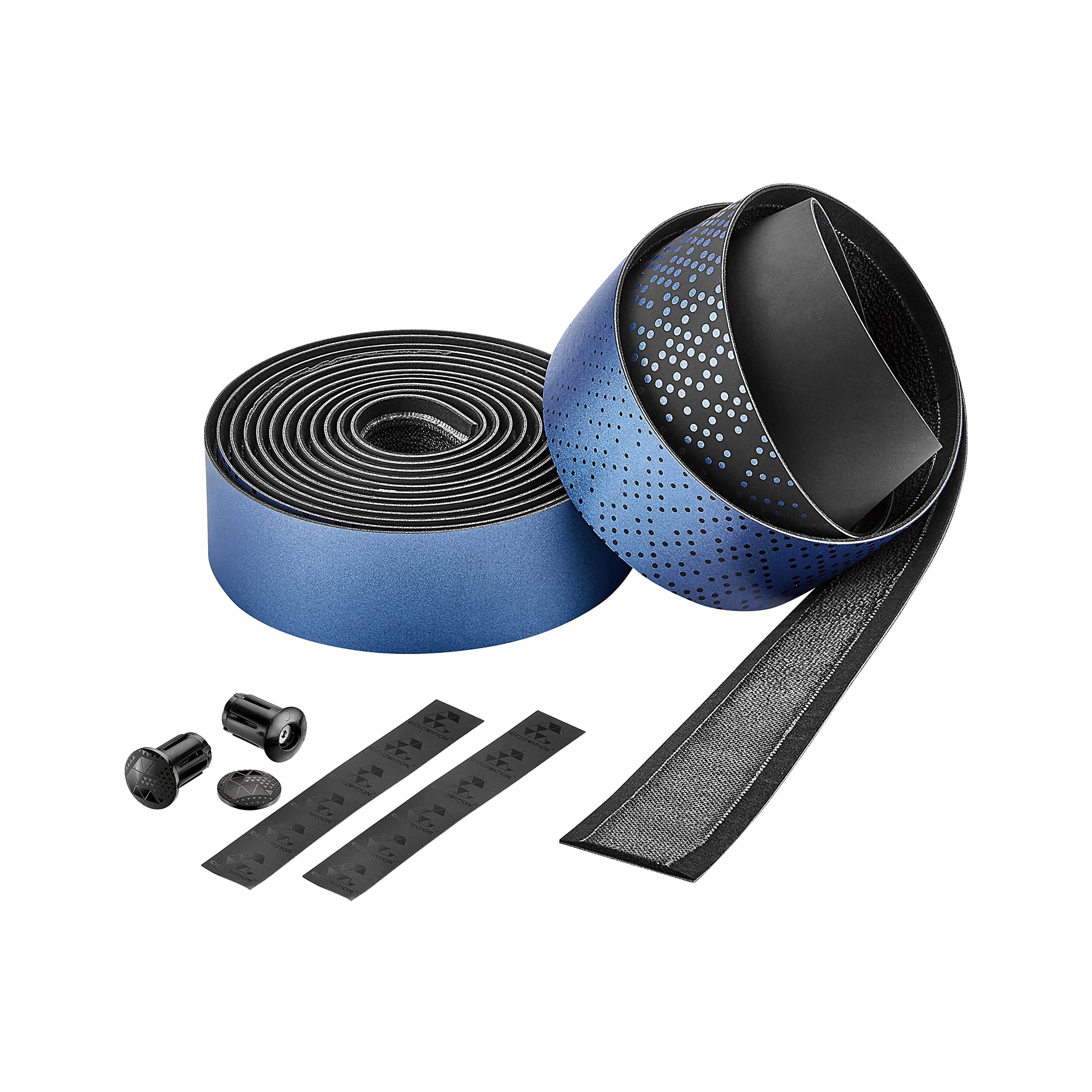 

CICLOVATION Leather Touch SHINNING METALLIC Bar Tape [Sapphire Blue]