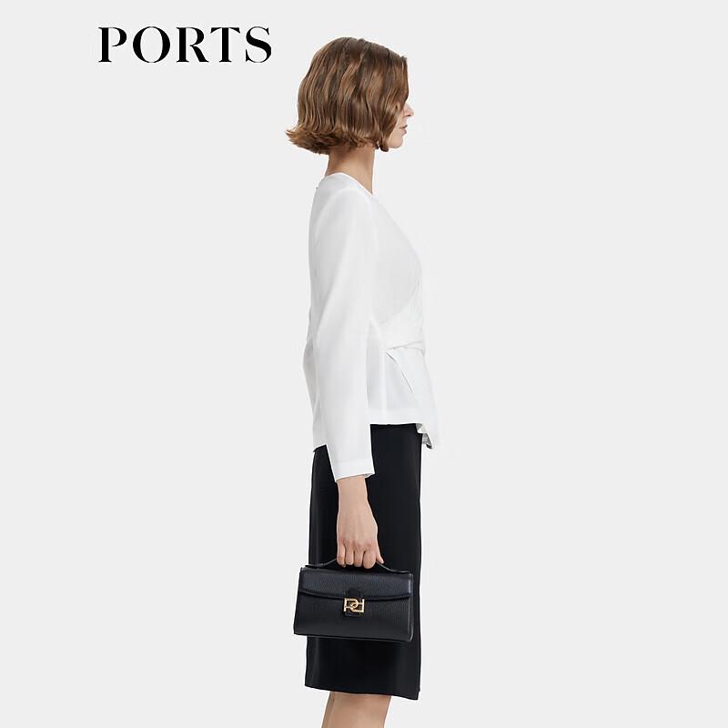 Ports Women's Pleated Waist Design Blouse