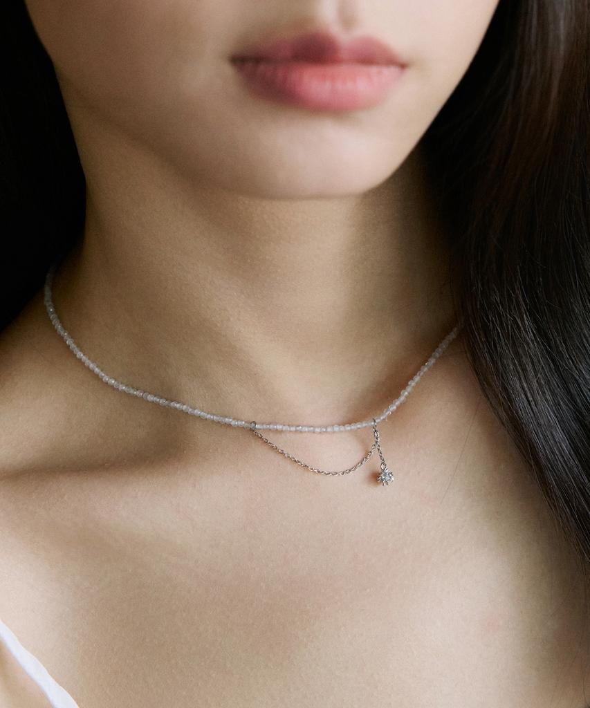 Merrymotive Shining Ball Drop Beads Necklace