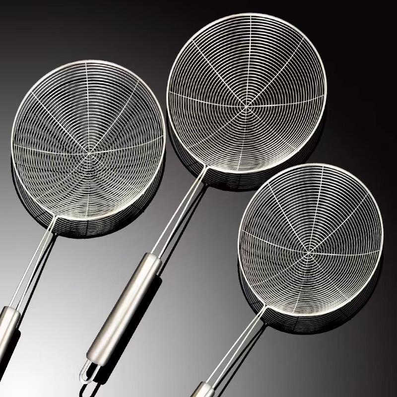 Stainless Steel Fine Mesh Kitchen Strainer Skimmer