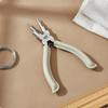 Stepped Round Nose Pliers Multi Function Wire Wrapping Precision Design for Jewelers,