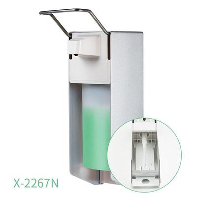 TLXT Wall-Mounted Manual Soap & Hand Sanitizer Dispenser