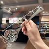 Leak-Proof Stainless Steel Soup Ladle with Fish Scale Handle - Long, Durable Kitchen & Dining Spoon for Home and Restaurant Use