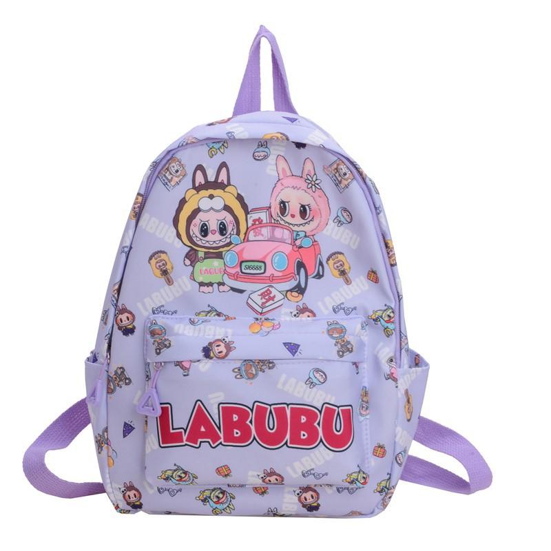 Large Capacity Primary School Schoolbag Cartoon Animation Cute Printed Boys And Girls Backpack Children'S Backpack