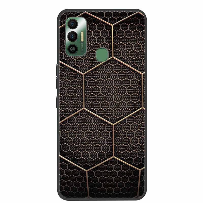 Per Tecno Spark 7 Custodia Lusso Silicone Morbido TPU Cover Custodie per Telefono Per Tecno Spark 7 Pro Spark 7P Spark7 Protettiva KF6 Coque