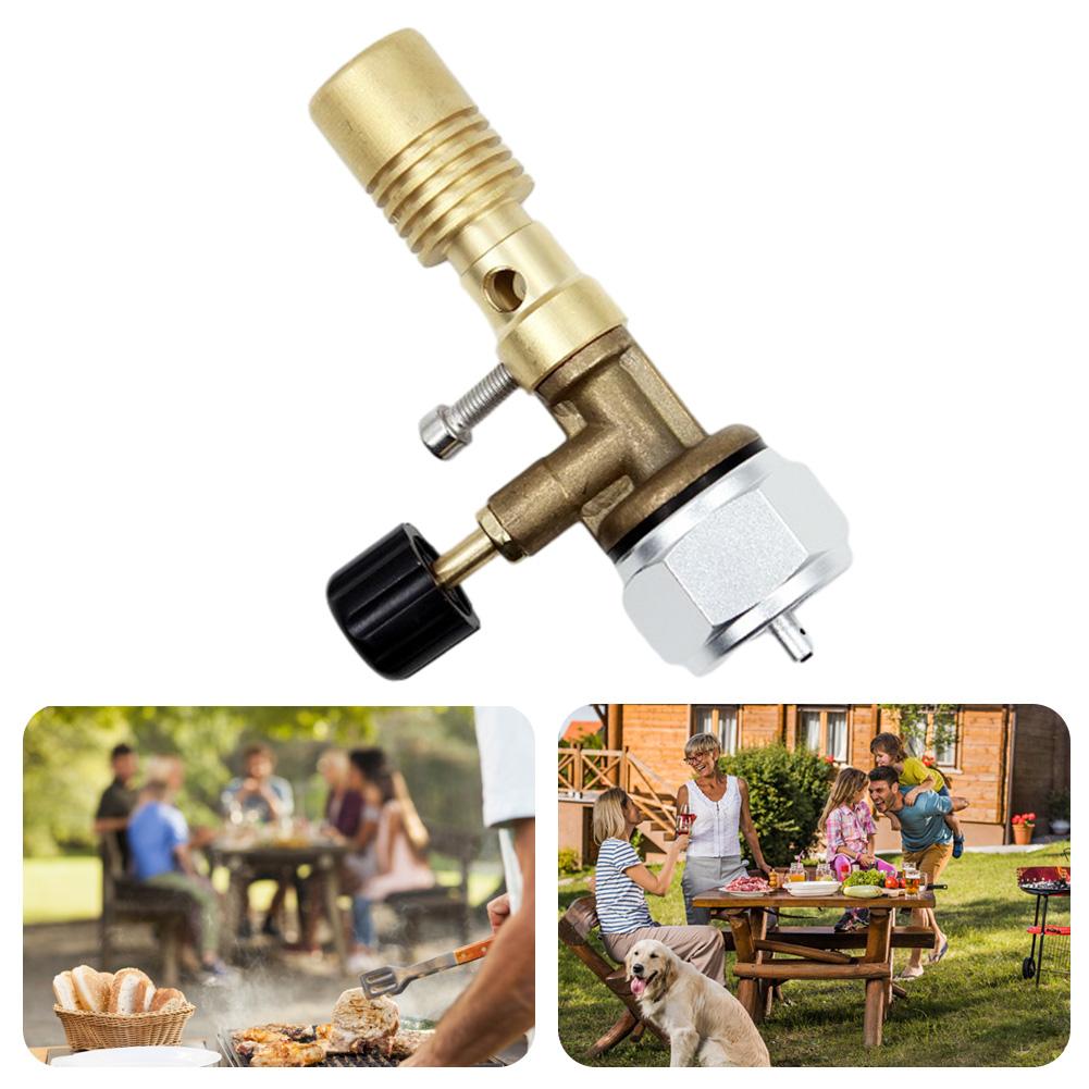 Portable Propane Bunsen Burners Brass Blowtorch Heating Gas Adjustment Propane Torch Head Dental/Lab/Medicine/Hardware Heating