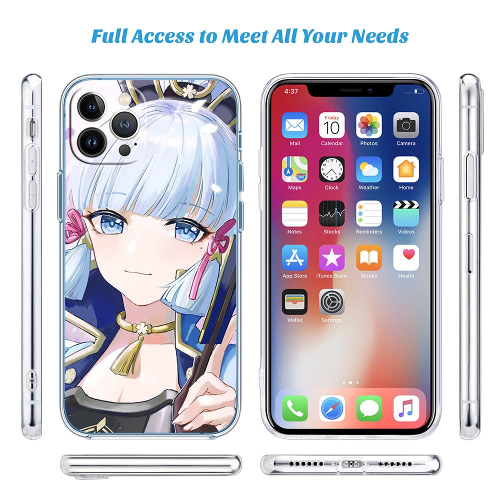 BF65 Genshin Impact Phone Case for Motorola Moto Edge 20 30 40 50 S30 Fusion Ultra Pro Neo Lite + G200 G23