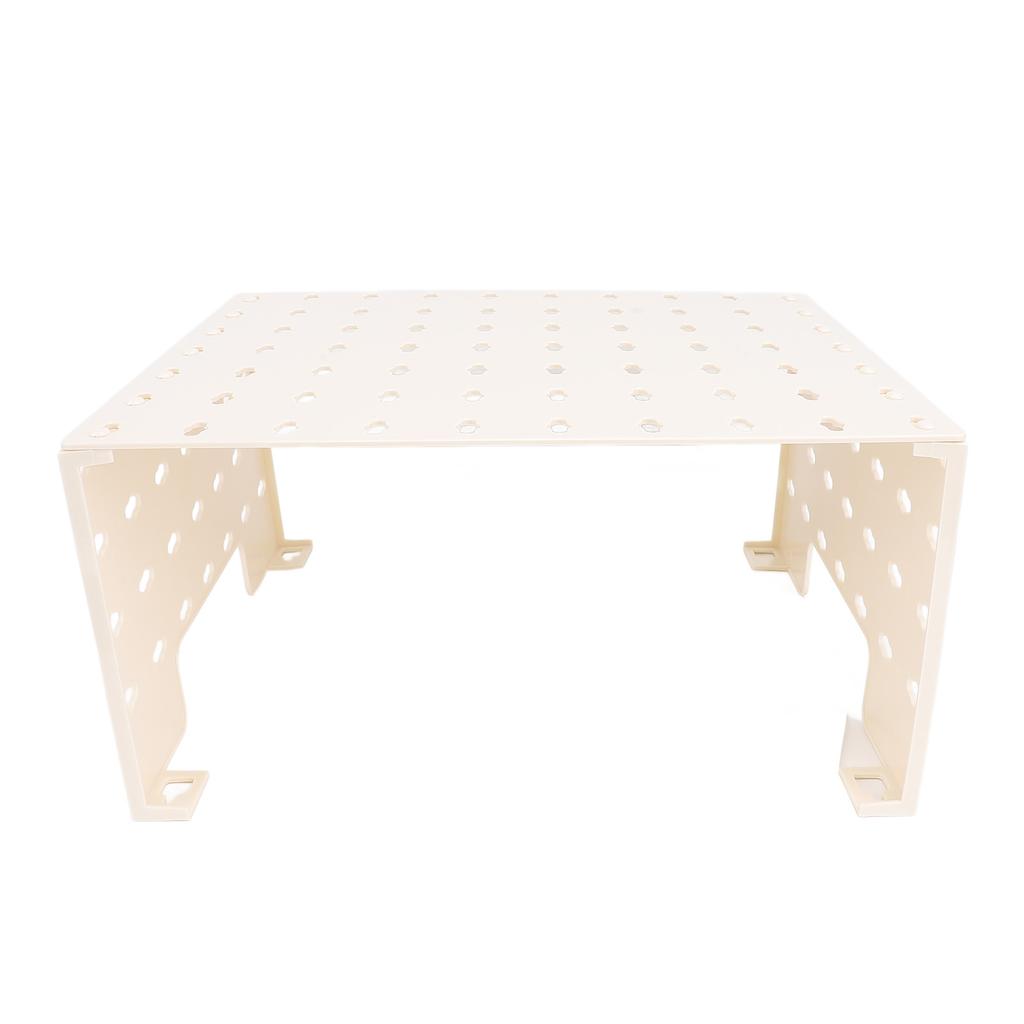 Pegboard Wall Mounted Display Multi Function Storage Rack Gas Water Heater Pipe Cover with Adhesive